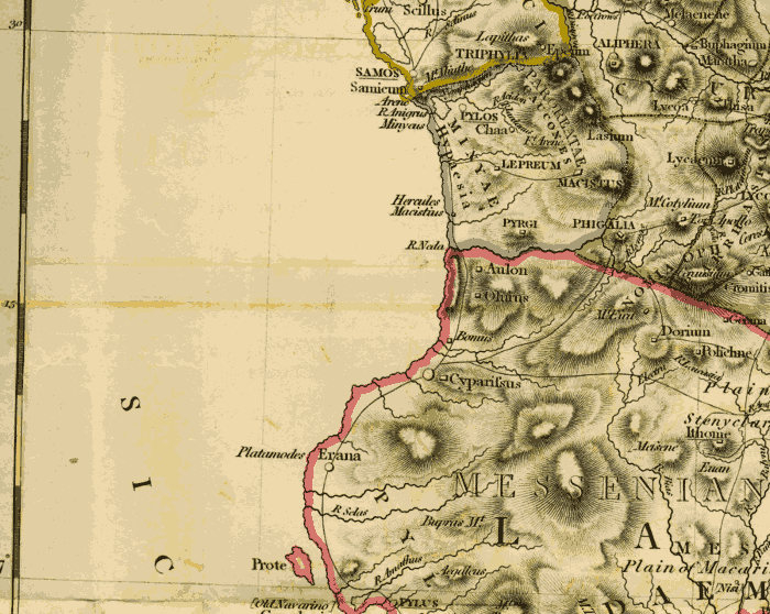Map section C1. Map section C1.