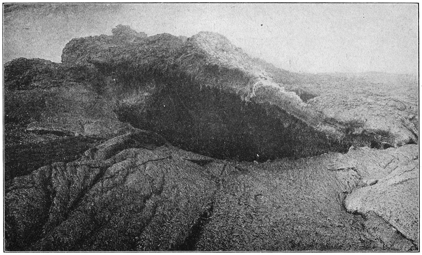 LAVA CAVE, KILAUEA