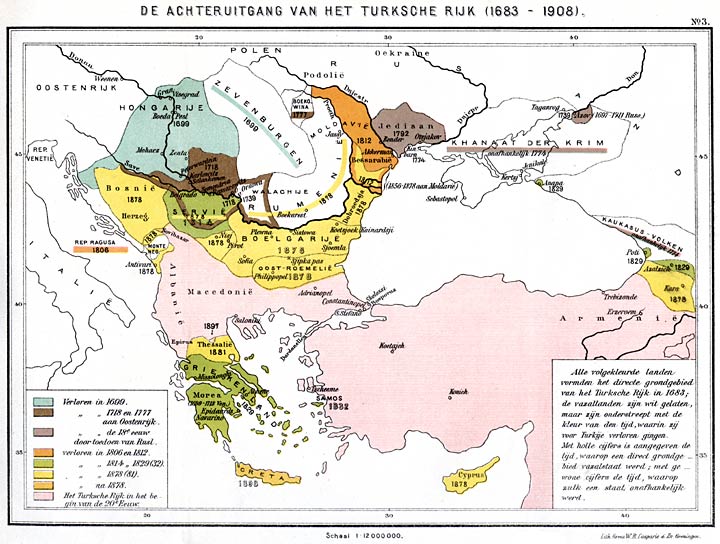 De Achteruitgang van het Turksche Rijk (1683&ndash;1908)