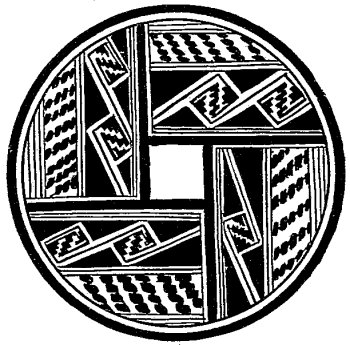 Fig. 487.&mdash;Design painted upon pottery.