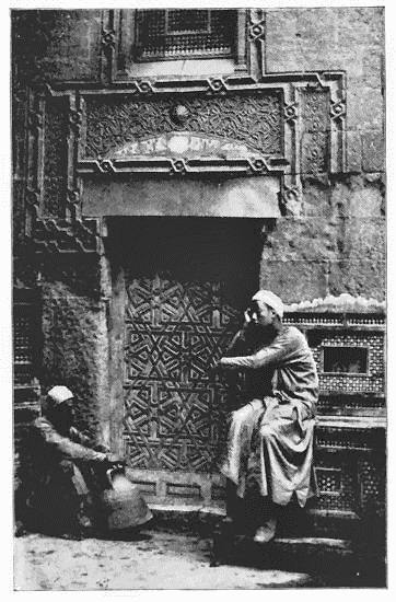 INTERIOR COURT OF A NATIVE HOUSE, CAIRO From a photograph by Abdullah Fr�res, Cairo