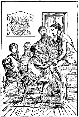 The Chief, Stanhope, Follingsbee,
Ainsworht and Parks discuss the case