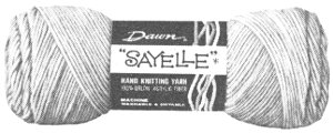 Dawn &ldquo;SAYELLE&rdquo; HAND KNITTING YARN