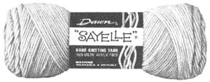 Dawn &ldquo;SAYELLE&rdquo; HAND KNITTING YARN